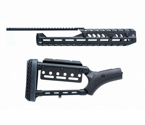 Améliore ton tir avec le PewView M-LOK Rail System, léger, ergonomique et conçu pour le style moderne, parfait pour les tireurs compétitifs et récréatifs.